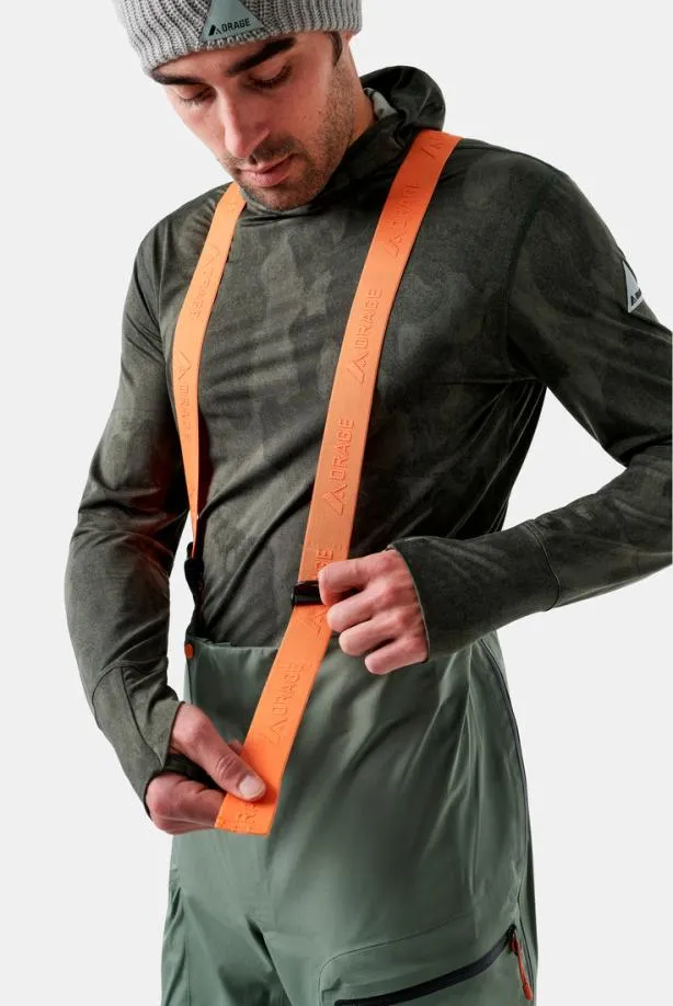 Orage Pants Men MTNX GRADE 3L LIGHT BIBDark Leaf Orage Pants Men MTNX GRADE 3L LIGHT BIBDark Leaf