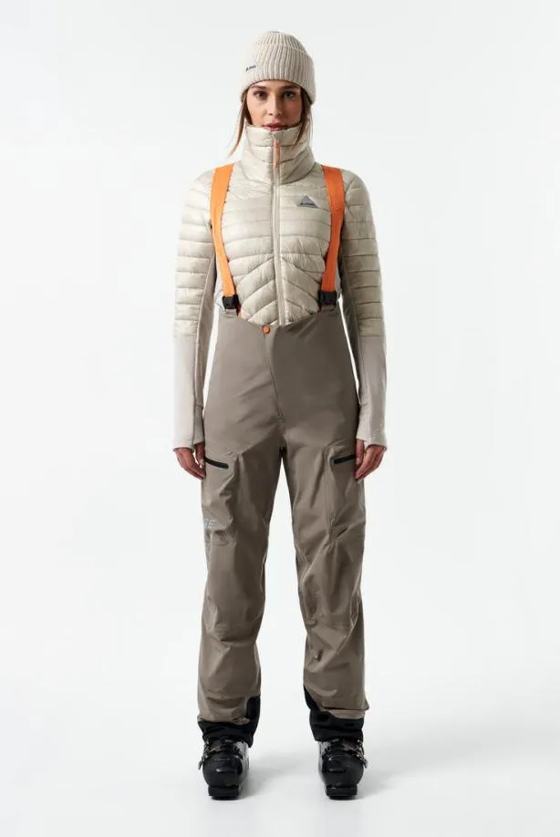 Orage Pants Women MtnX Treeline 3L Light BibClay