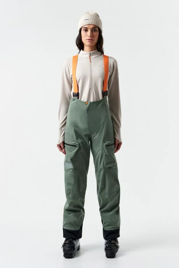 Orage Pants Women MtnX Treeline 3L Light BibDark Leaf