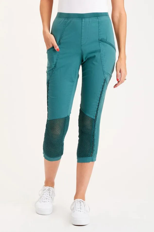 Oriane Legging Vintage Teal Pigment Clothing XCVI Leggings
