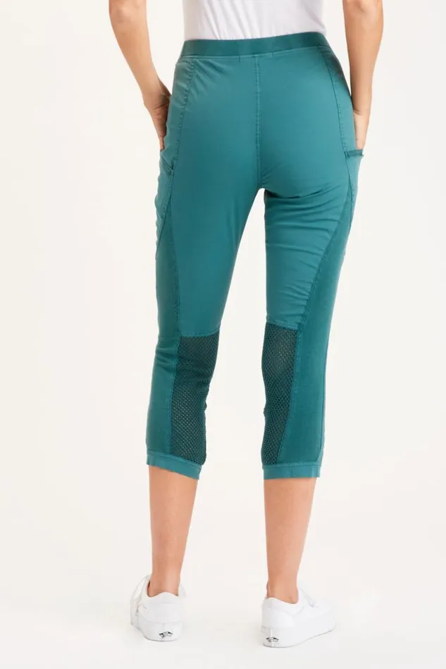 Oriane Legging Vintage Teal Pigment Clothing XCVI Leggings