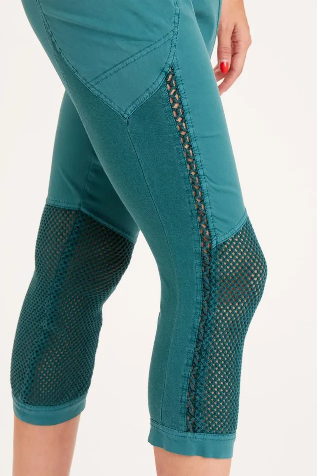 Oriane Legging Vintage Teal Pigment Clothing XCVI Leggings