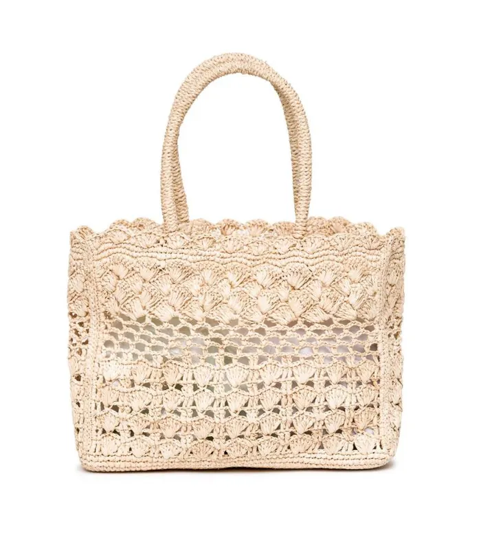 ORLA BAG Natural Raffia Shop DEN Bags