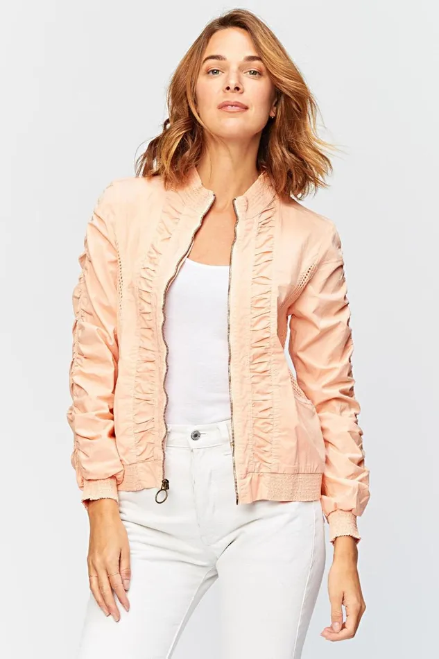 Orrick Bomber Cactus Flower Clothing XCVI Jackets