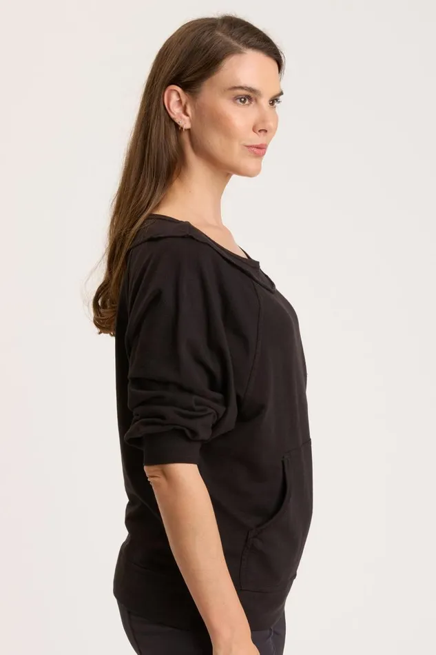 Orville Pullover Black Clothing XCVI Sweatshirts