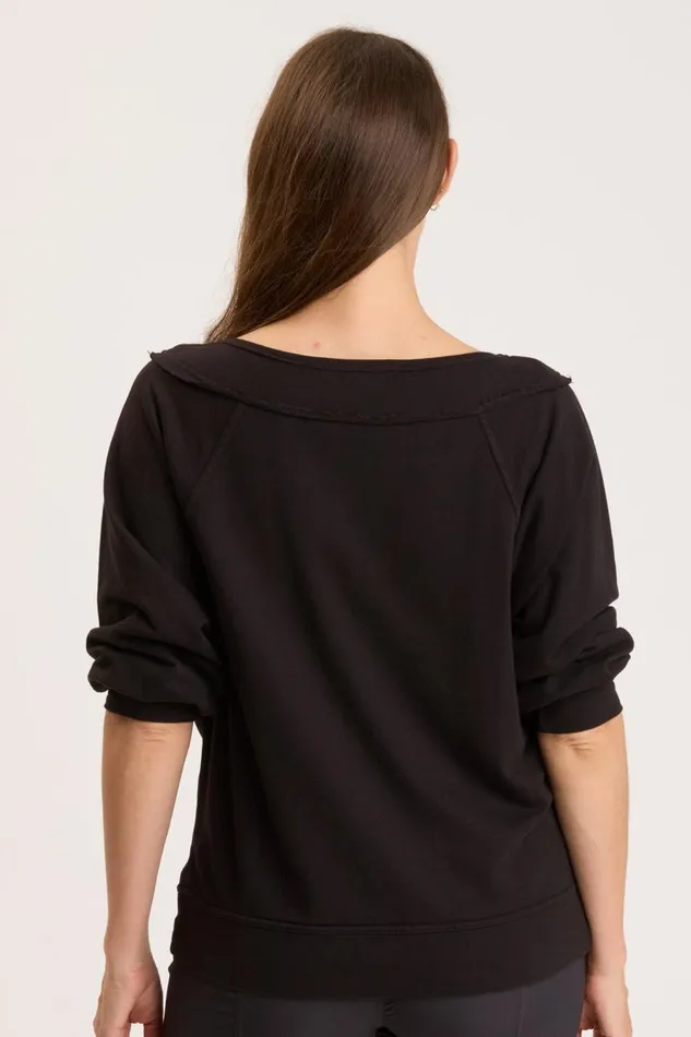 Orville Pullover Black Clothing XCVI Sweatshirts