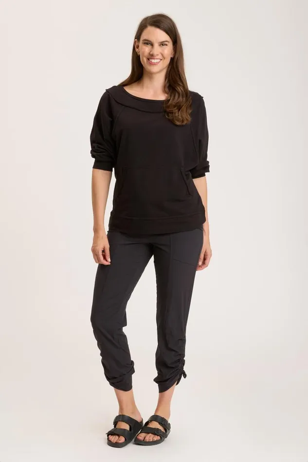 Orville Pullover Black Clothing XCVI Sweatshirts