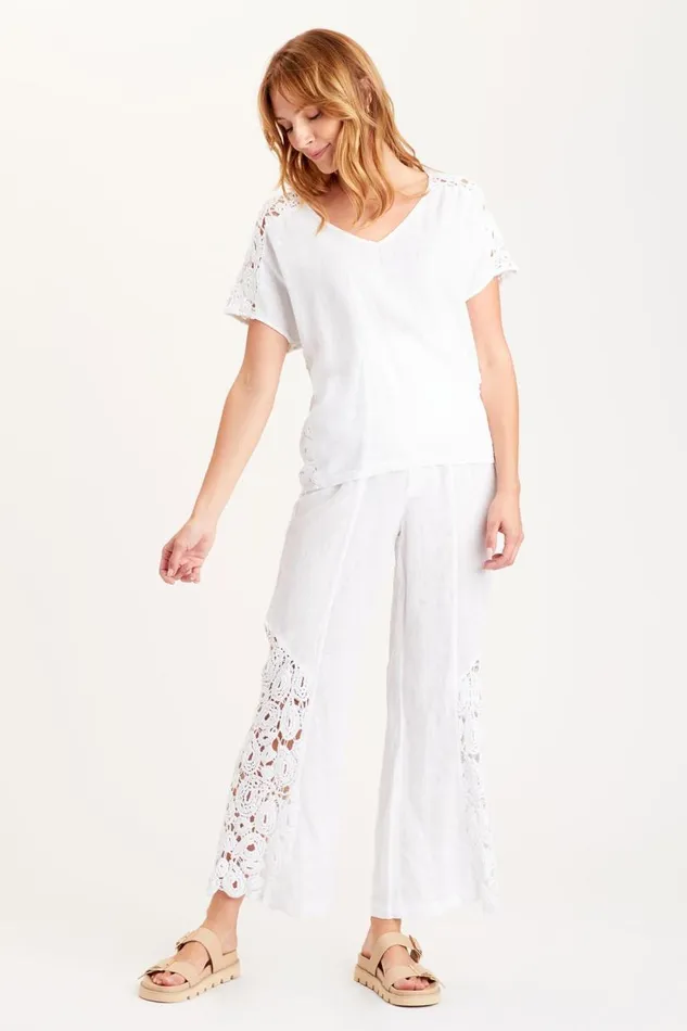 Ottilie Pant White Clothing XCVI Pants
