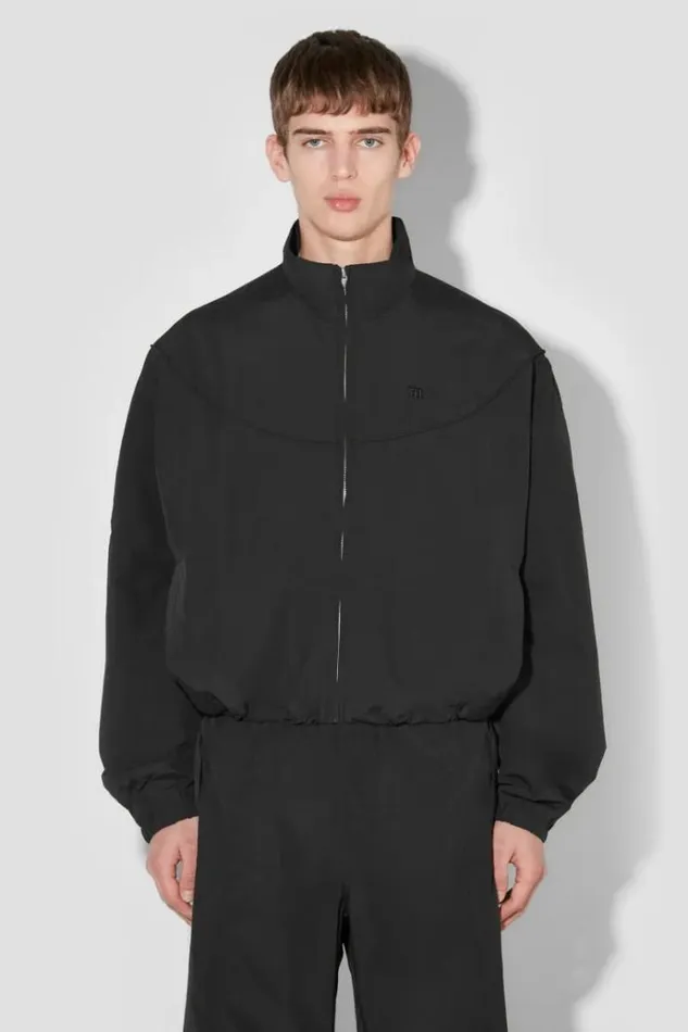 Outerwear Men MISBHV Crushed Nylon Milano Jacket Black