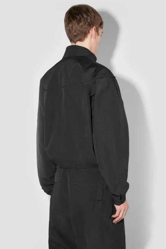 Outerwear Men MISBHV Crushed Nylon Milano Jacket Black