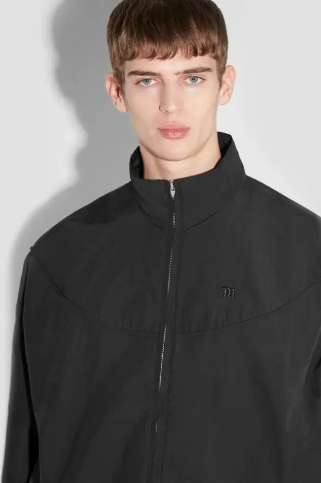 Outerwear Men MISBHV Crushed Nylon Milano Jacket Black
