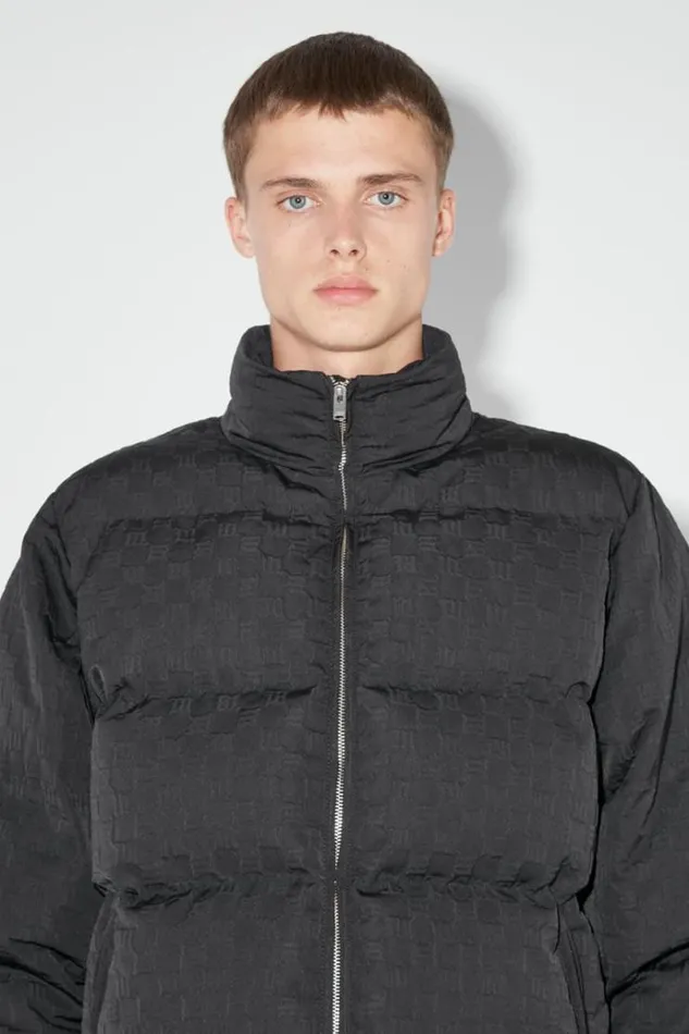 Outerwear Men MISBHV Monogram Embossed Puffer Black
