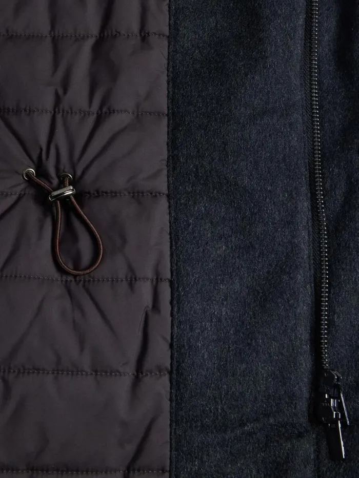Outerwear Mens Paul Stuart Cashmere Car Coat Charcoal
