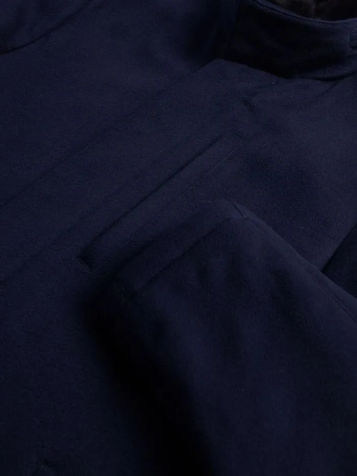 Outerwear Mens Paul Stuart Cashmere Car Coat Midnight