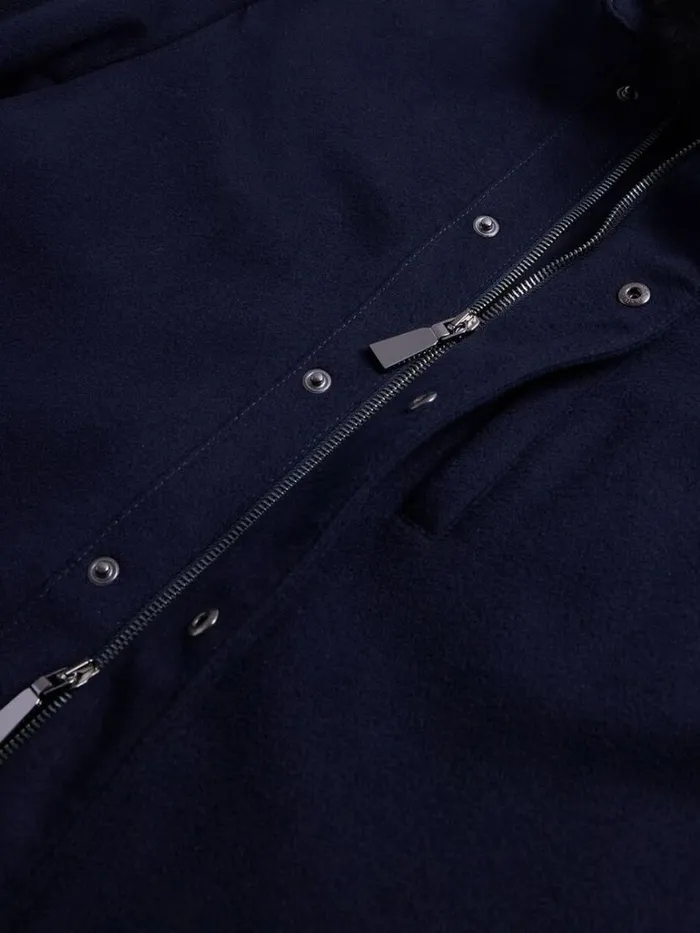 Outerwear Mens Paul Stuart Cashmere Car Coat Midnight
