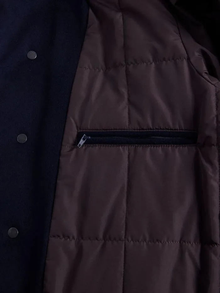 Outerwear Mens Paul Stuart Cashmere Car Coat Midnight