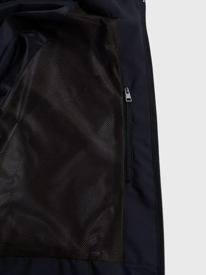 Outerwear Mens Paul Stuart Microfiber Blazer Style Jacket Navy