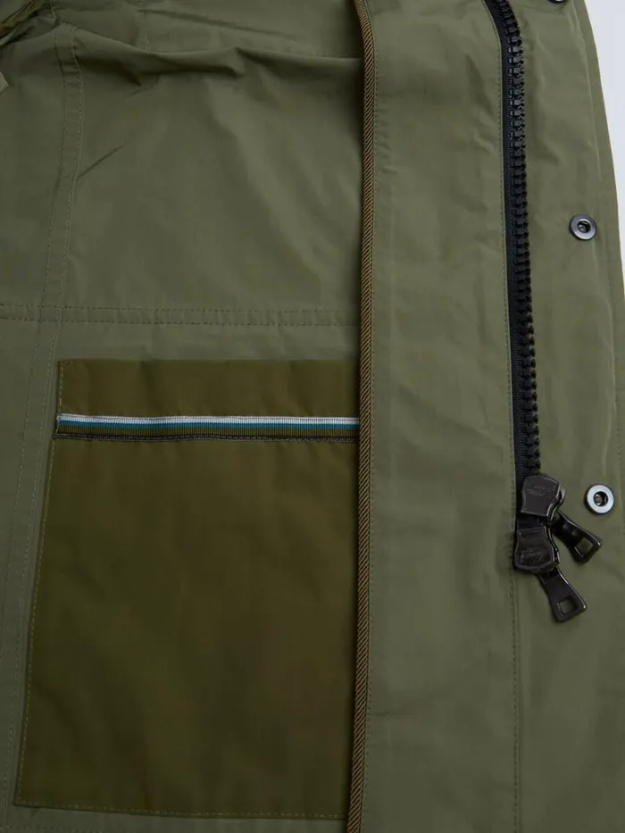 Outerwear Mens Paul Stuart Nylon Field Jacket Olive Outerwear Mens Paul Stuart Nylon Field Jacket Olive