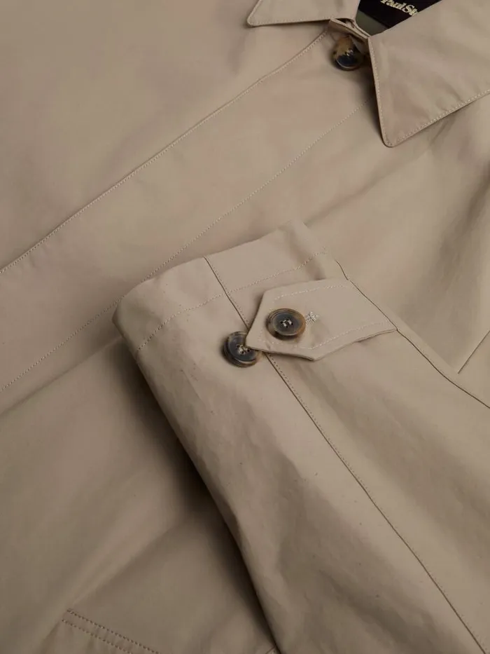 Outerwear Mens Paul Stuart Tailored Fit Raincoat Khaki