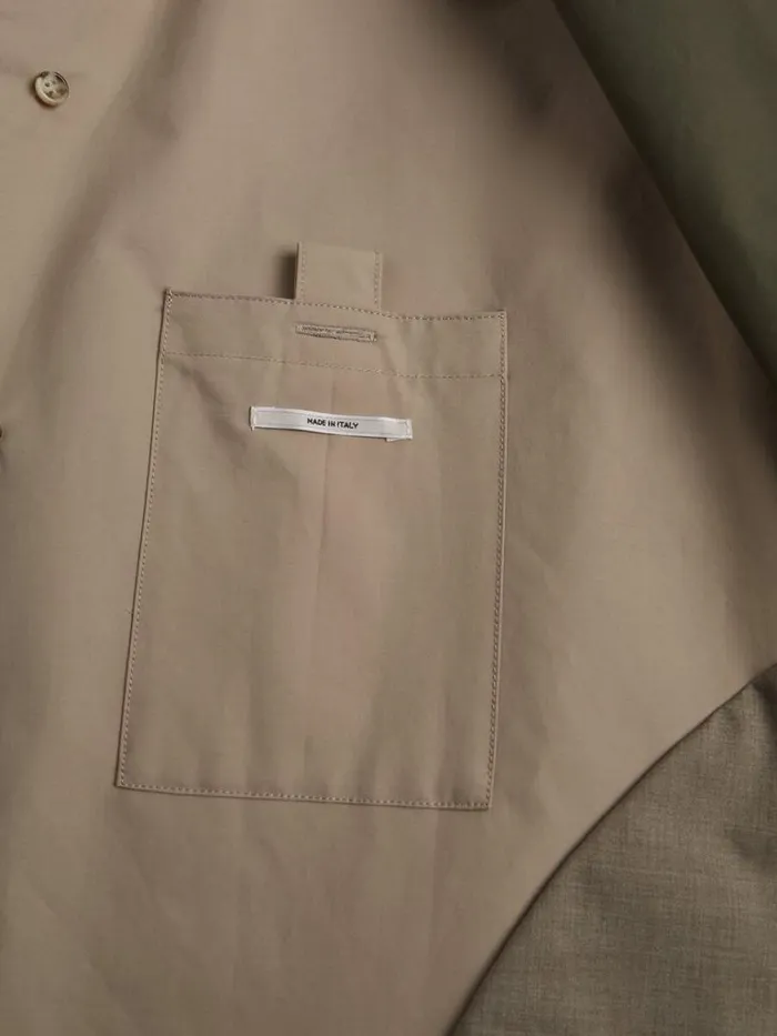 Outerwear Mens Paul Stuart Tailored Fit Raincoat Khaki