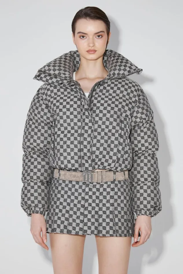 Outerwear Women MISBHV Monogram Jacquard Canvas Puffer Multicolor