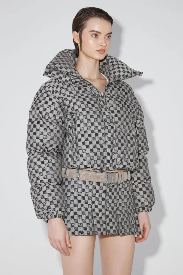 Outerwear Women MISBHV Monogram Jacquard Canvas Puffer Multicolor