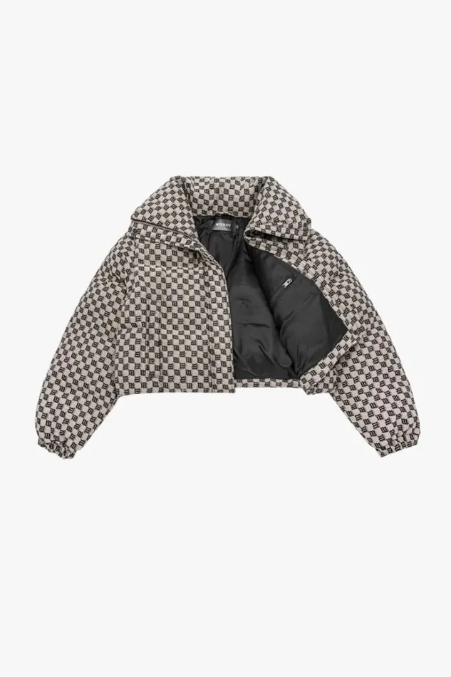 Outerwear Women MISBHV Monogram Jacquard Canvas Puffer Multicolor