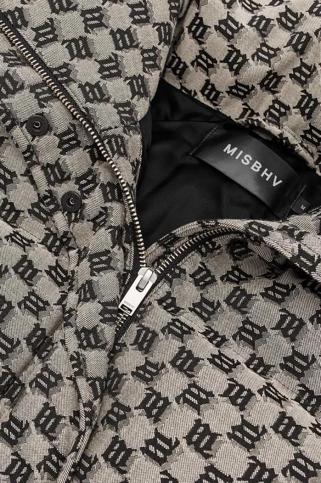 Outerwear Women MISBHV Monogram Jacquard Canvas Puffer Multicolor