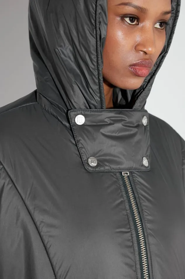 Outerwear Women MISBHV Ultra Fine Nylon Sculptural Puffer Space Grey