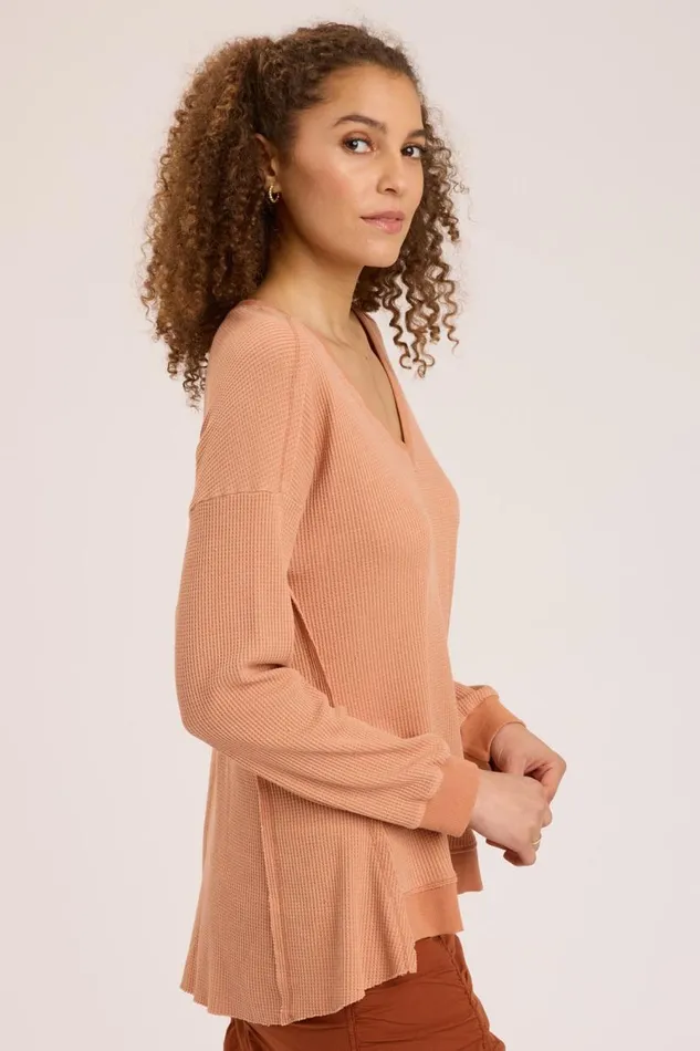 Oxley VNeck Canyon Dusk Clothing XCVI Sweatshirts