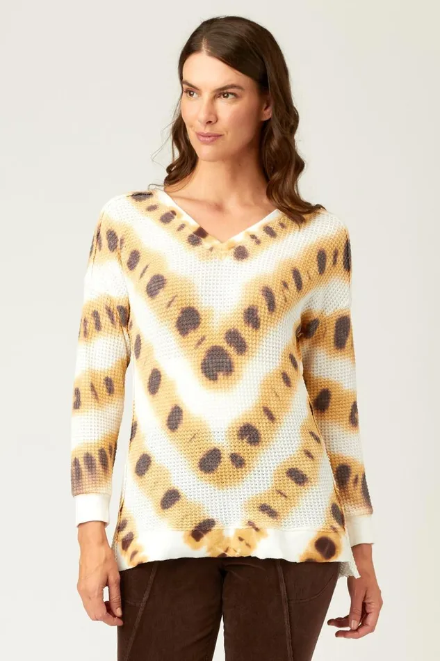 Oxley VNeck Insignia Wash Clothing XCVI Sweatshirts
