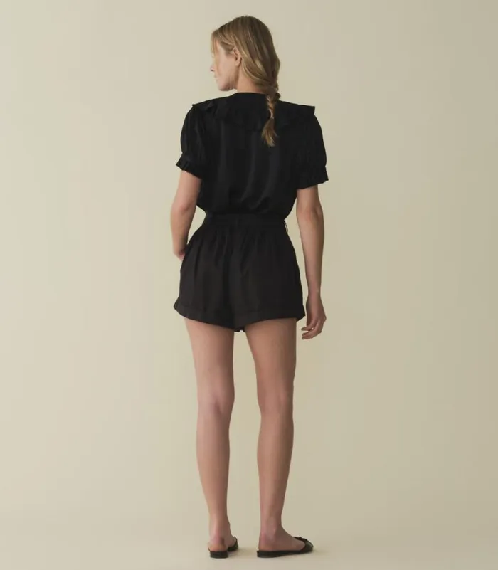 PAIGE SHORT Black Shop DEN Pants and Shorts