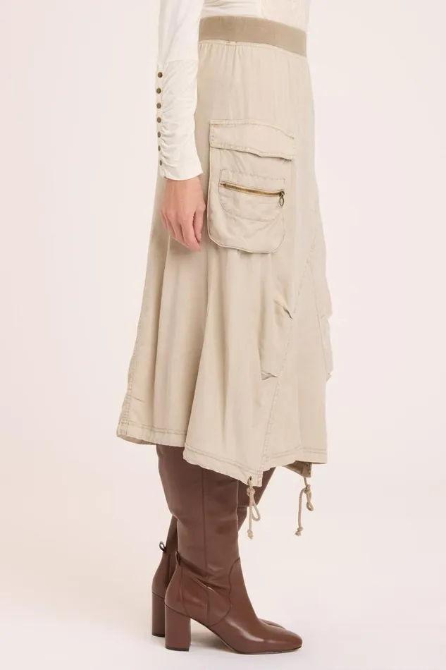 Palmira Cargo Skirt Tanglewood Pigment Clothing XCVI Skirts