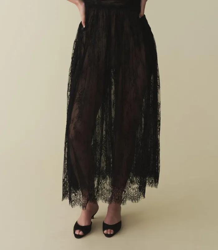 PAMELINA DRESS Black Lace Shop DEN Dresses
