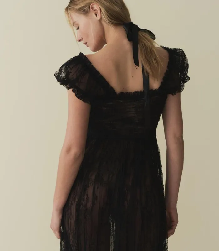 PAMELINA DRESS Black Lace Shop DEN Dresses