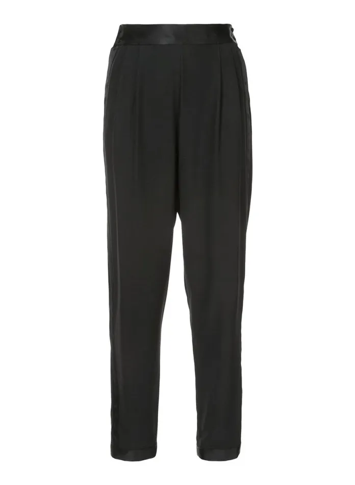 Pants Clothing Fleur Du Mal Tuxedo Pant Black