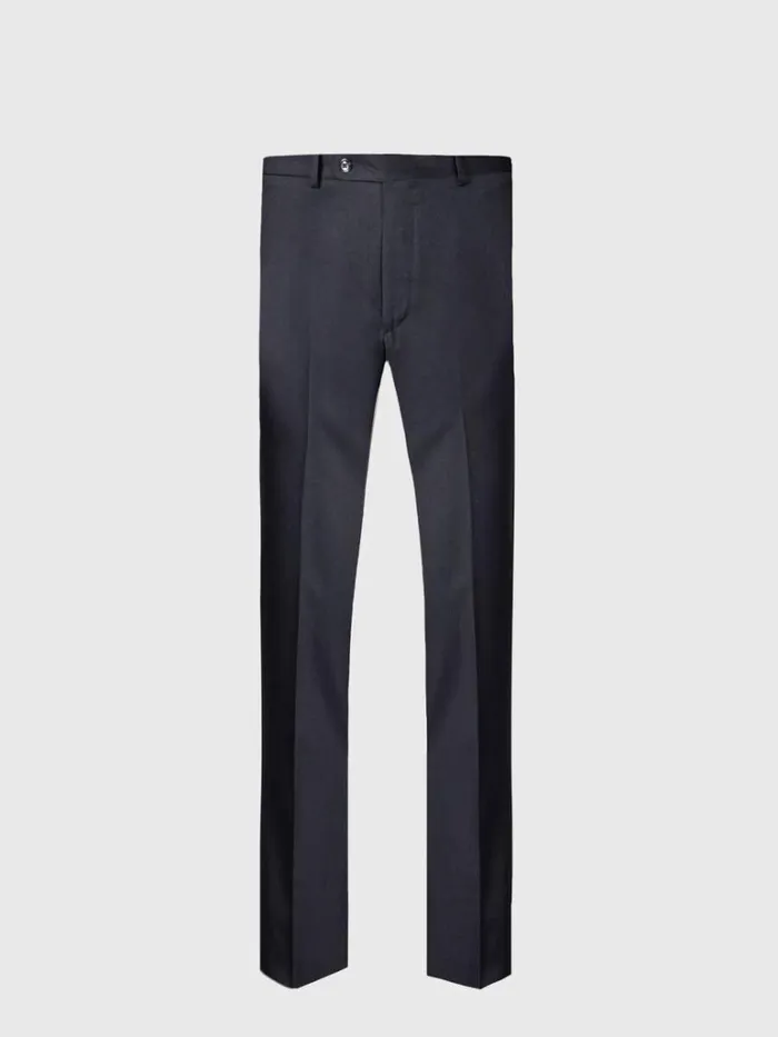 Pants Mens Paul Stuart All Year Wool Dress Trouser Charcoal