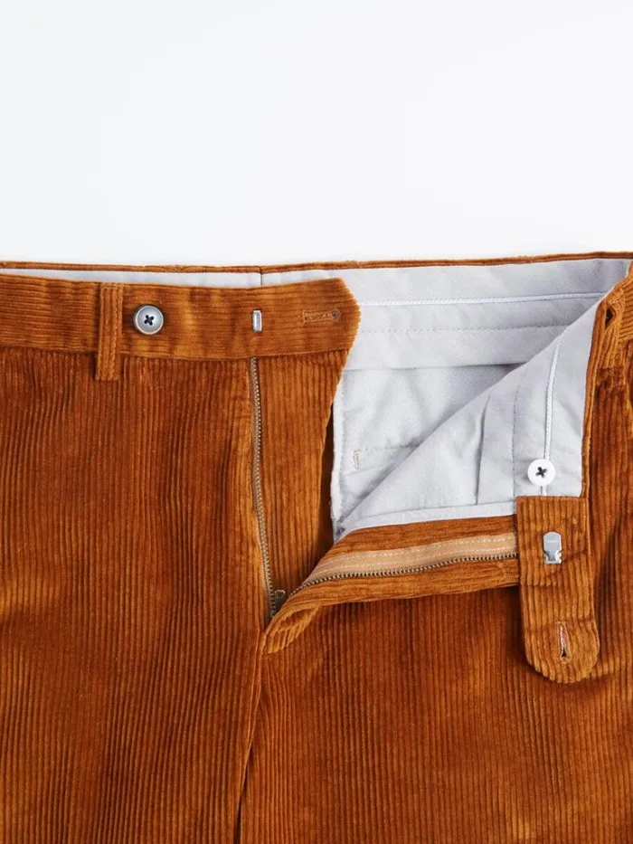 Pants Mens Paul Stuart Cotton Corduroy Pant Dark Brown
