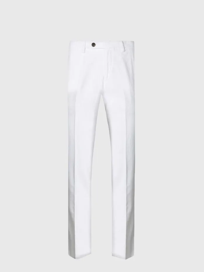 Pants Mens Paul Stuart Cotton Garment Washed Moleskin Trouser Cement
