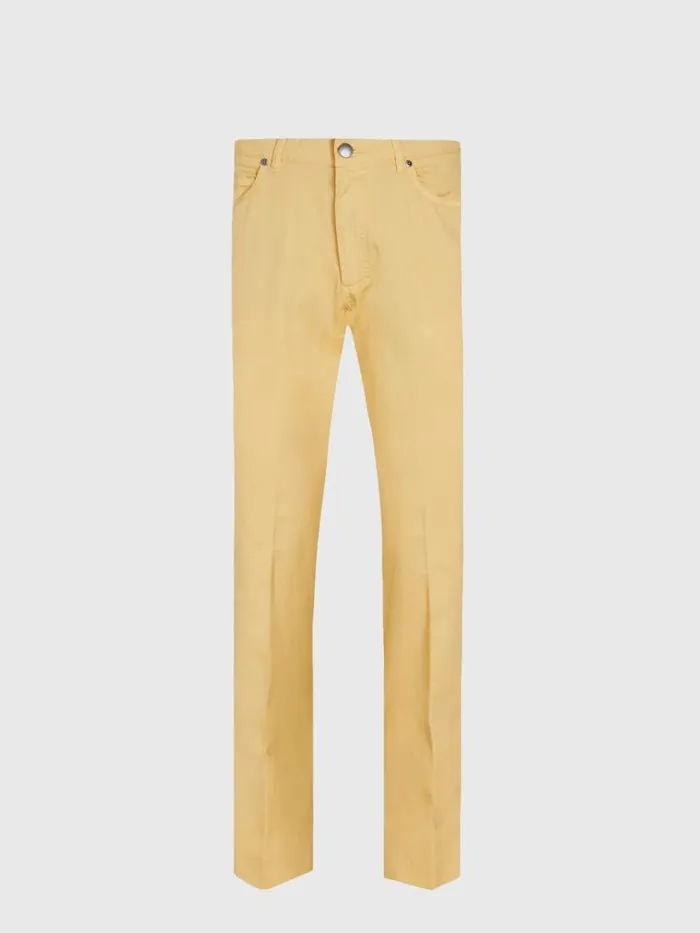 Pants Mens Paul Stuart Five Pocket Gabardine Twill Pant Khaki
