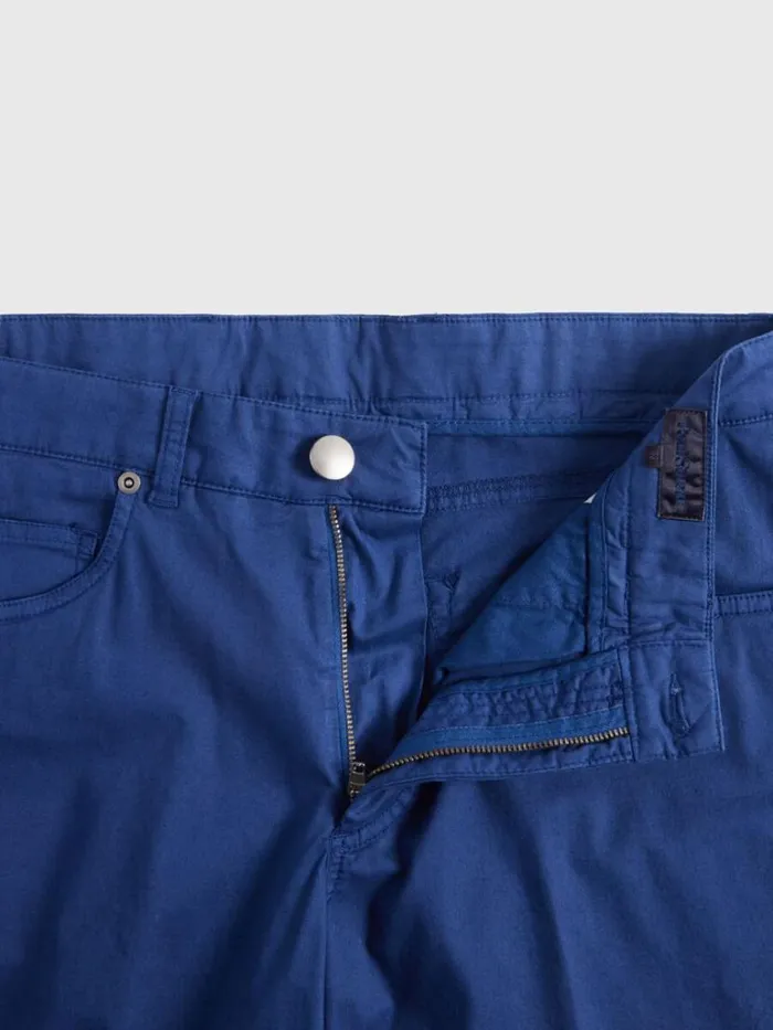 Pants Mens Paul Stuart Five Pocket Trouser Cream