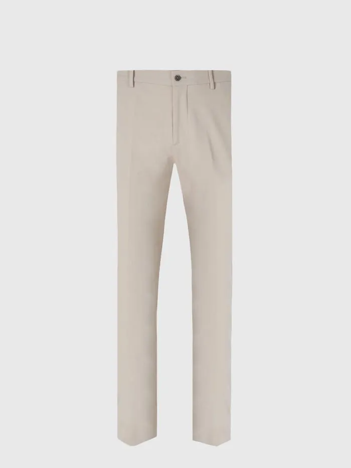 Pants Mens Paul Stuart Technical Jersey Sport Trouser White
