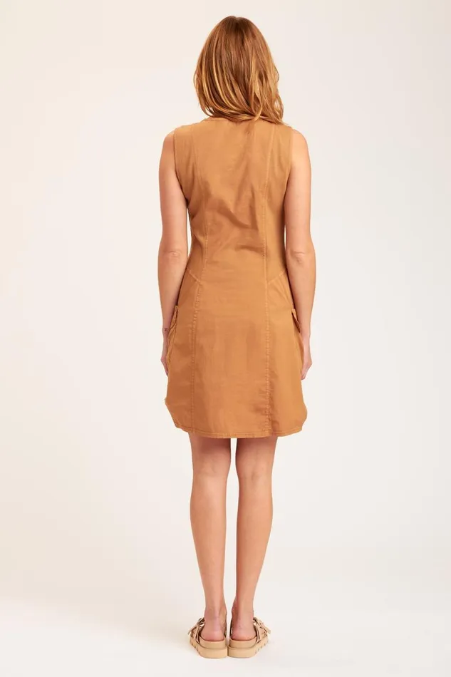 Penta Tank Dress Terra Cotta Clothing XCVI Dresses