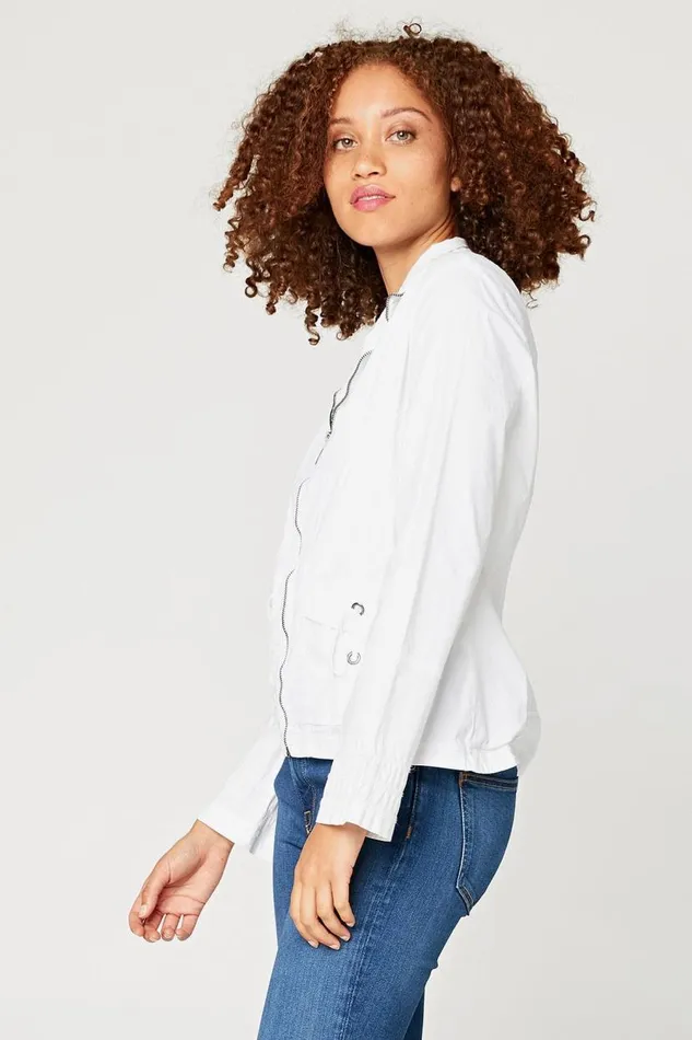 Picturesque Jacket White Clothing XCVI Jackets