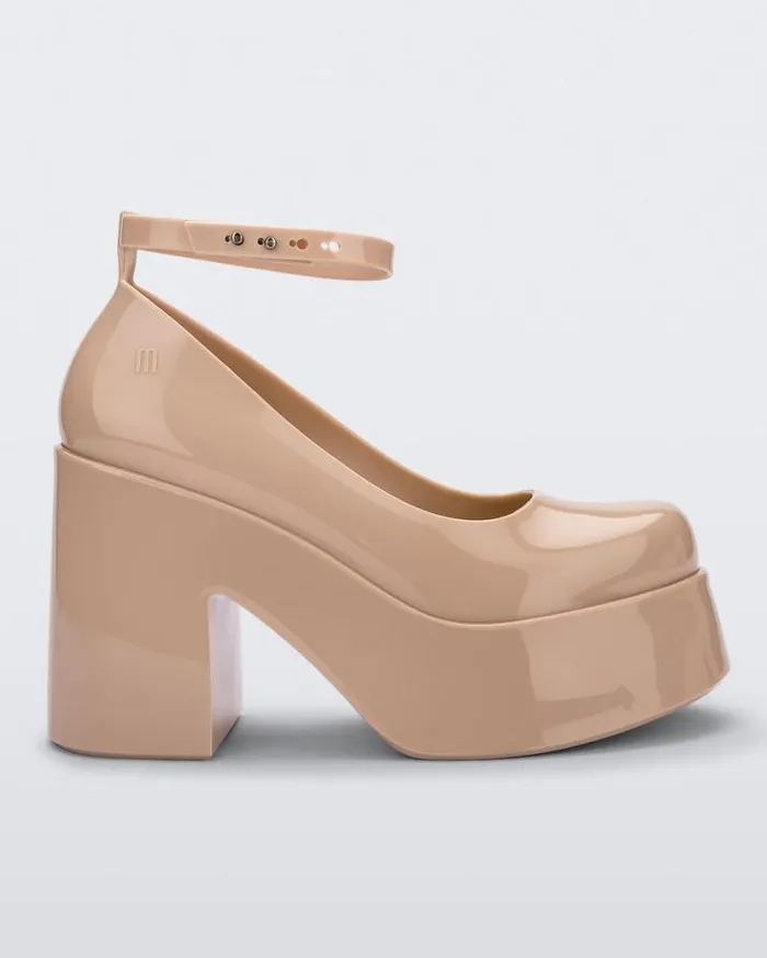 Platforms Women Melissa Doll Heel Beigegreen