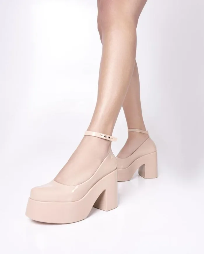 Platforms Women Melissa Doll Heel Beigegreen