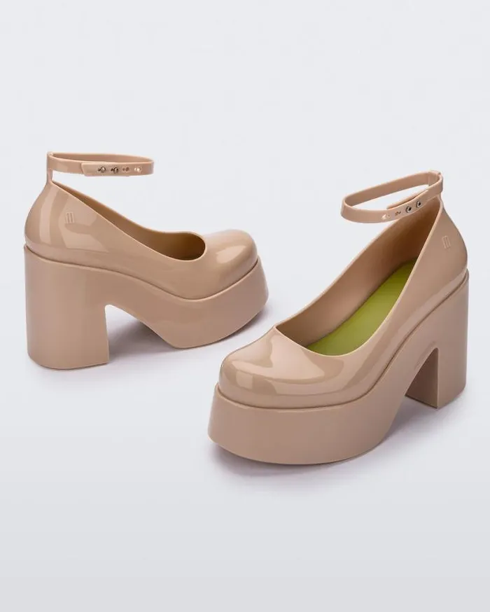 Platforms Women Melissa Doll Heel Beigegreen