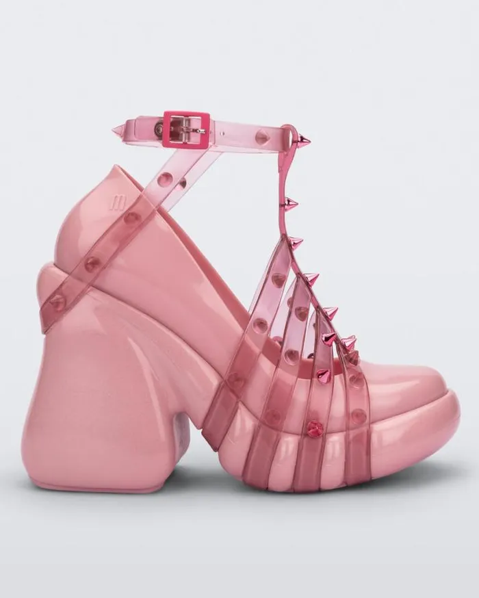 Platforms Women Melissa Punk Love Heel Pinktransparent Pink