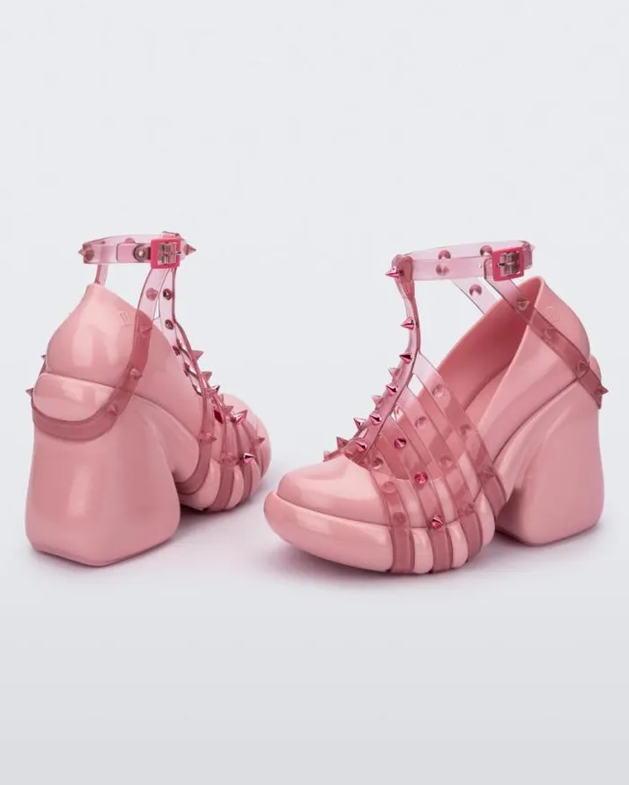 Platforms Women Melissa Punk Love Heel Pinktransparent Pink