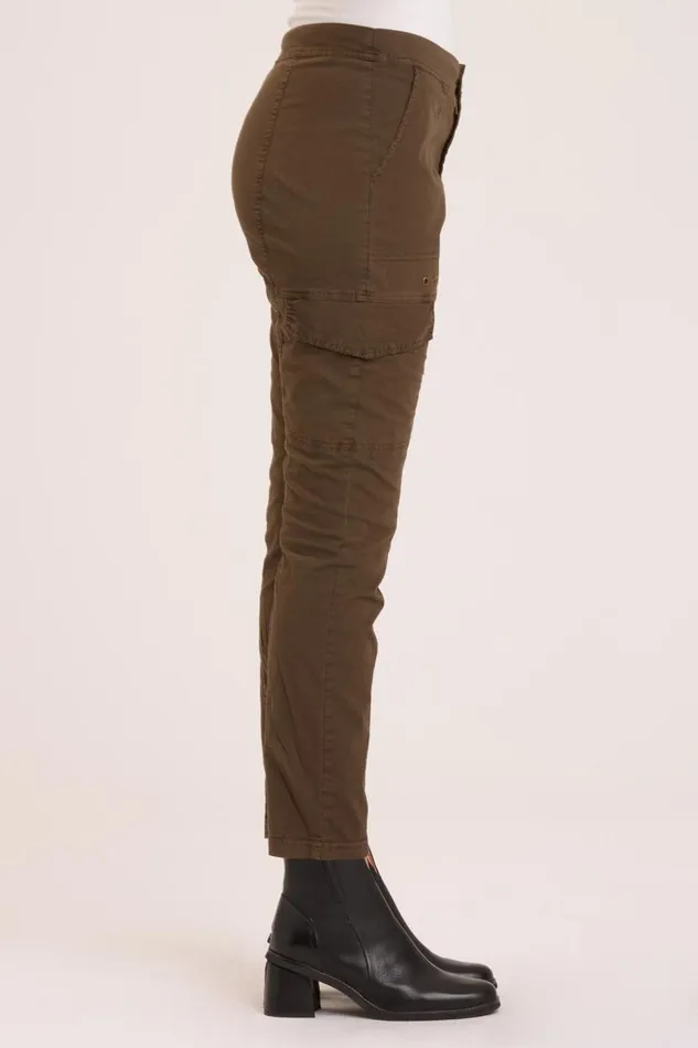 Poplin Timberline Legging Boxwood Pigment Clothing XCVI Pants